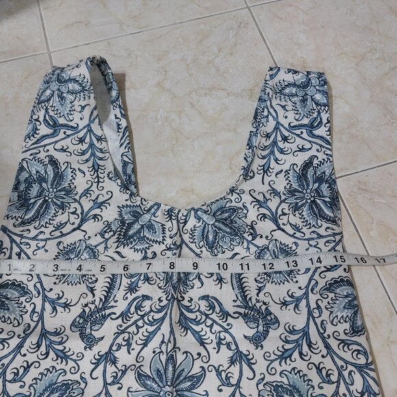 Handmade Criss Cross Easy Slip On APRON Jumper SHORT One Size Fits Most - Picture 6 of 6